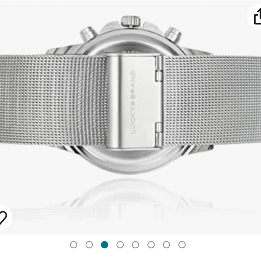 Lucky Brand NEW Men's Silver Watch with Mesh Band